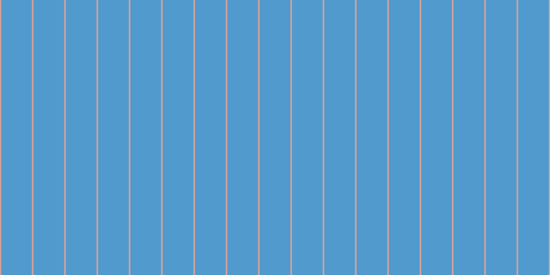 #187bbf (75%), #eba393 vertical lines, two pixels wide, forty-five pixels apart