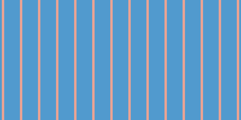 #187bbf (75%), #eba393 vertical lines, eight pixels wide, fifty-two pixels apart