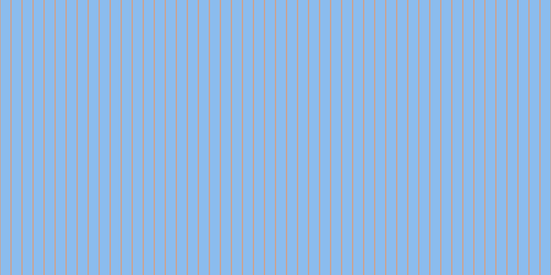 #187be0 (50%), #caa393 vertical lines, two pixels wide, fourteen pixels apart