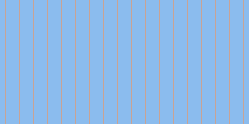 #187be0 (50%), #caa393 vertical lines, two pixels wide, forty-three pixels apart