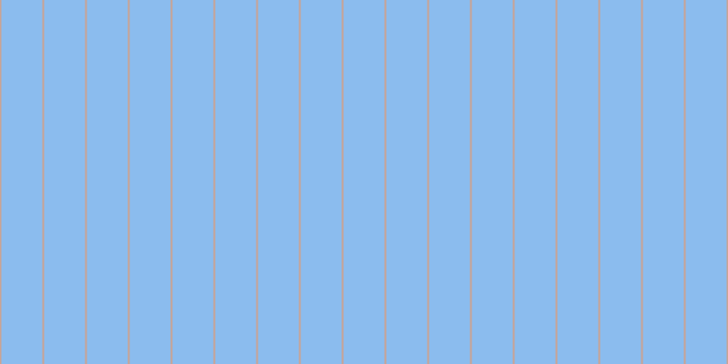 #187be0 (50%), #caa393 vertical lines, two pixels wide, forty-five pixels apart