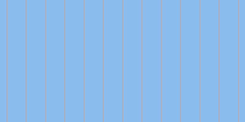 #187be0 (50%), #caa393 vertical lines, two pixels wide, sixty-one pixels apart