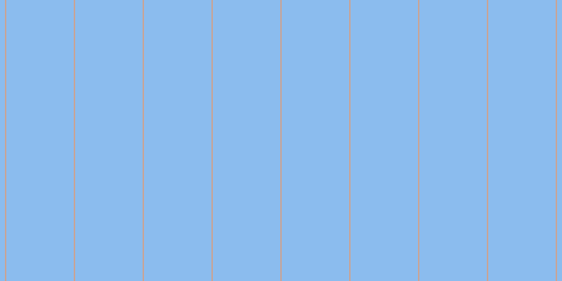 #187be0 (50%), #caa393 vertical lines, two pixels wide, ninety-six pixels apart