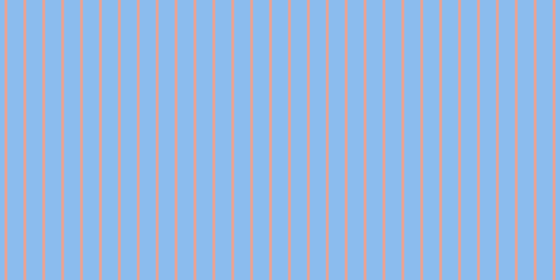 #187be0 (50%), #eba393 vertical lines, four pixels wide, twenty-three pixels apart