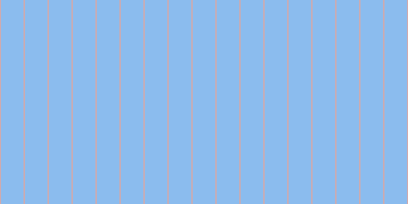 #187be0 (50%), #eba393 vertical lines, two pixels wide, forty-five pixels apart