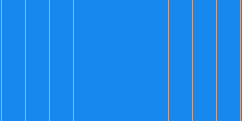 #1888ee, #caa393 vertical lines, two pixels wide, seventy-seven pixels apart