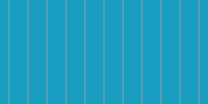 #189cbf, #eba393 vertical lines, two pixels wide, seventy-one pixels apart