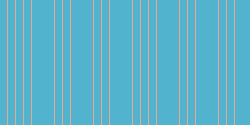 #189cbf (75%), #eba393 vertical lines, two pixels wide, twenty-three pixels apart
