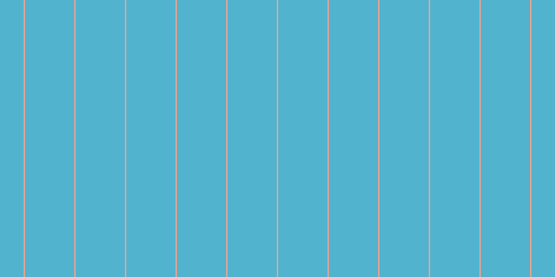 #189cbf (75%), #eba393 vertical lines, two pixels wide, seventy-one pixels apart