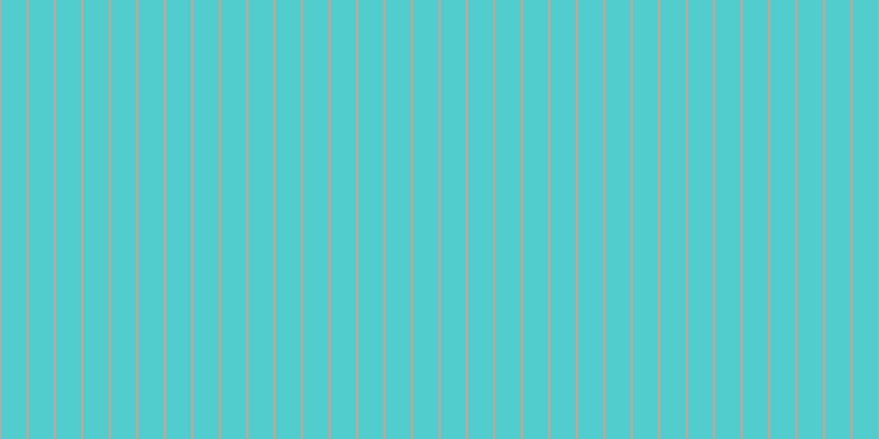 #18bdbf (75%), #caa393 vertical lines, two pixels wide, twenty-three pixels apart