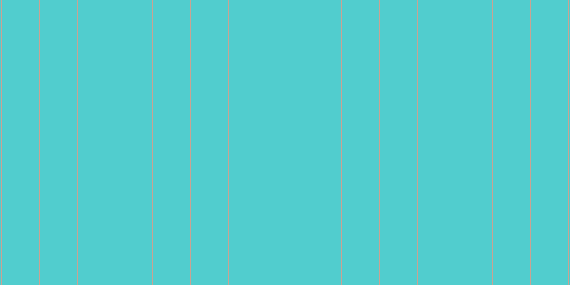 #18bdbf (75%), #caa393 vertical lines, one pixels wide, fifty-two pixels apart
