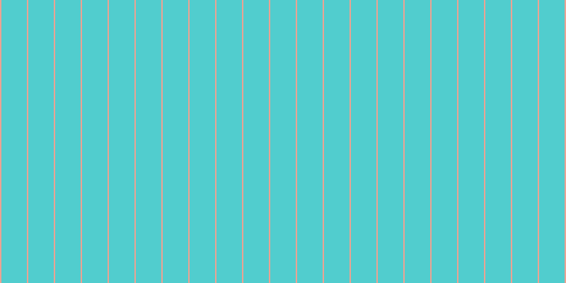 #18bdbf (75%), #eba393 vertical lines, two pixels wide, thirty-six pixels apart