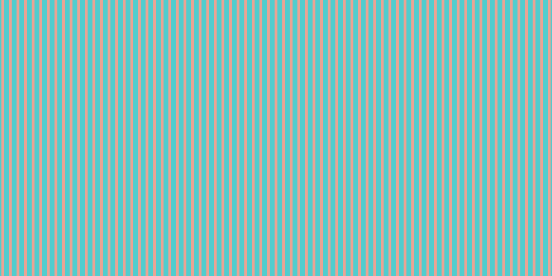 #18bdbf (75%), #eba393 vertical lines, four pixels wide, seven pixels apart