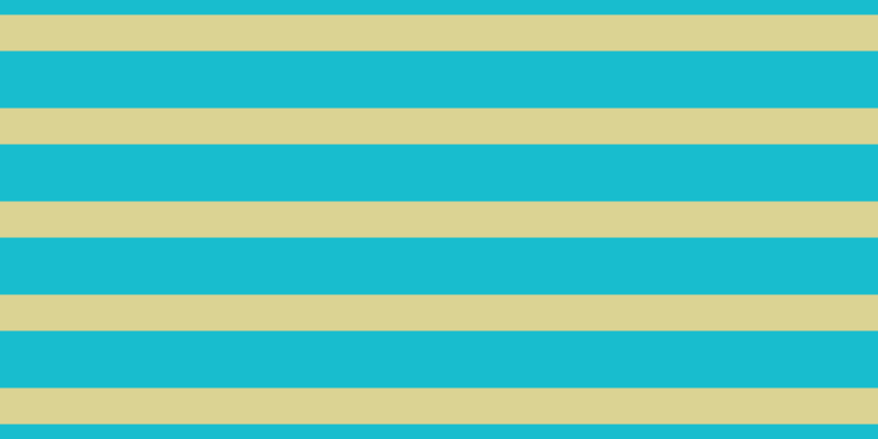 #18bdce, #dbd393 horizontal lines, thirty-three pixels wide, fifty-two pixels apart
