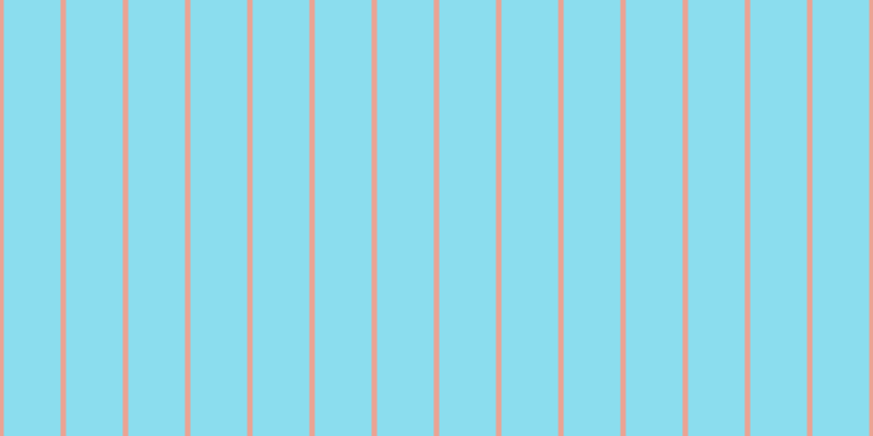 #18bde0 (50%), #eba393 vertical lines, five pixels wide, fifty-two pixels apart