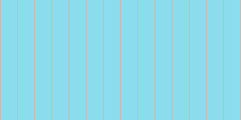 #18bde0 (50%), #eba393 vertical lines, two pixels wide, fifty-five pixels apart