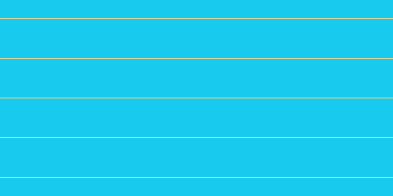 #18caee, #dbd393 horizontal lines, two pixels wide, seventy-nine pixels apart