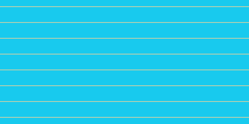 #18caee, #fcd393 horizontal lines, two pixels wide, forty-nine pixels apart