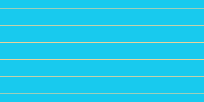 #18caee, #fcd393 horizontal lines, two pixels wide, sixty-five pixels apart