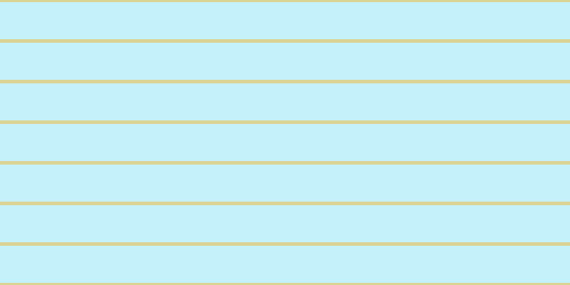 #18caee (25%), #dbd393 horizontal lines, five pixels wide, fifty-two pixels apart