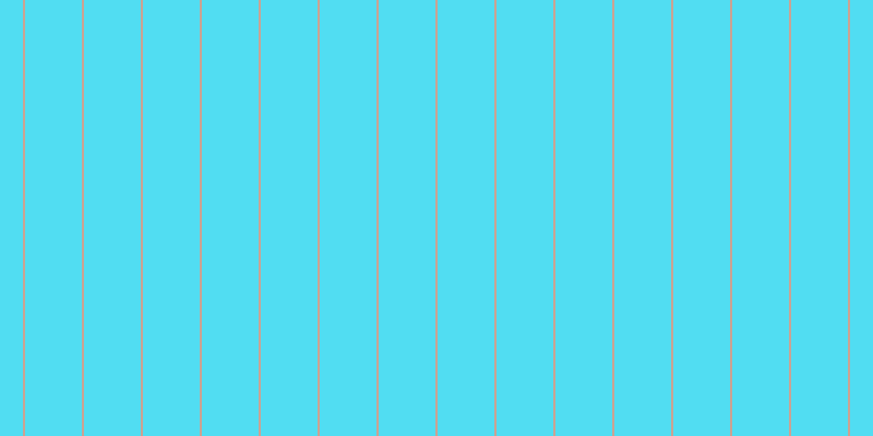 #18d4ee (75%), #caa393 vertical lines, two pixels wide, fifty-two pixels apart