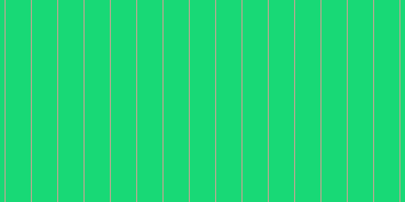 #18d976, #caa393 vertical lines, two pixels wide, fifty pixels apart