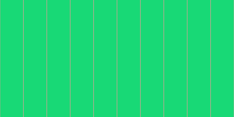 #18d976, #caa393 vertical lines, two pixels wide, seventy-eight pixels apart