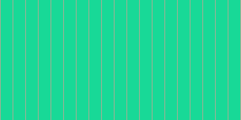 #18d997, #caa393 vertical lines, two pixels wide, forty pixels apart