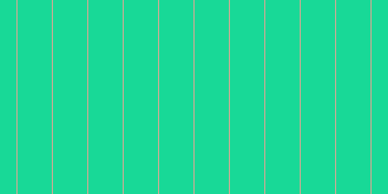 #18d997, #eba393 vertical lines, two pixels wide, seventy-one pixels apart