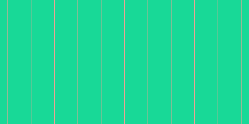 #18d997, #eba393 vertical lines, two pixels wide, seventy-three pixels apart