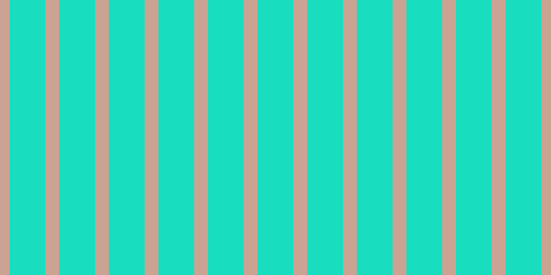 #18debf, #caa393 vertical lines, twenty pixels wide, fifty-two pixels apart