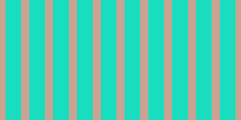 #18debf, #caa393 vertical lines, twenty-seven pixels wide, fifty-two pixels apart