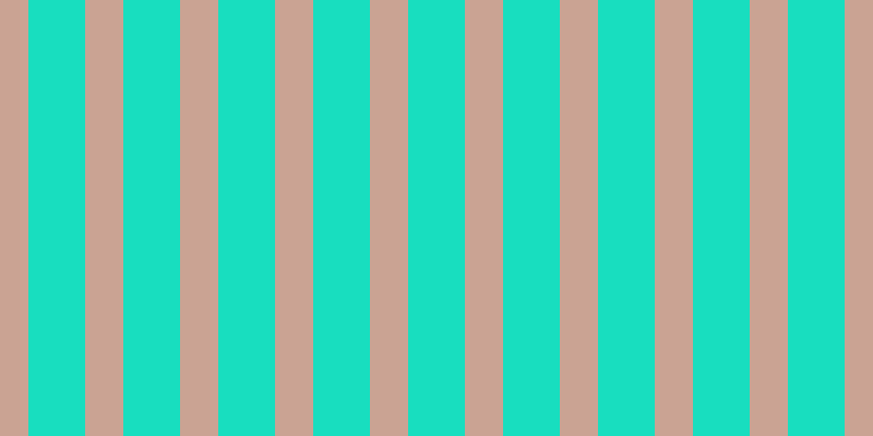 #18debf, #caa393 vertical lines, thirty-five pixels wide, fifty-two pixels apart