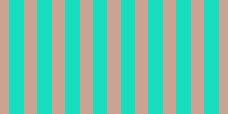 #18debf, #caa393 vertical lines, forty-six pixels wide, fifty-two pixels apart