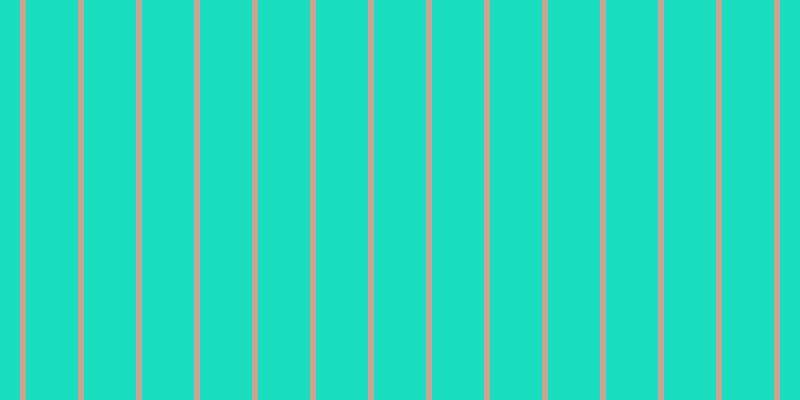 #18debf, #caa393 vertical lines, six pixels wide, fifty-two pixels apart
