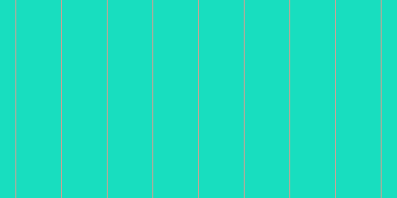 #18debf, #caa393 vertical lines, two pixels wide, ninety pixels apart