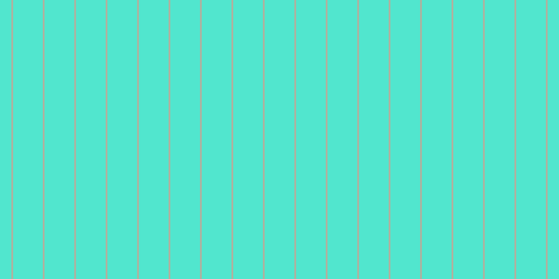 #18debf (75%), #caa393 vertical lines, two pixels wide, forty-three pixels apart