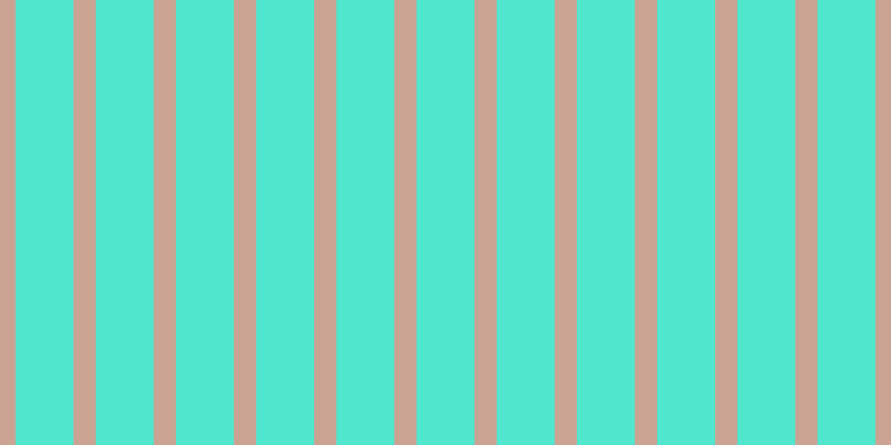 #18debf (75%), #caa393 vertical lines, twenty pixels wide, fifty-two pixels apart