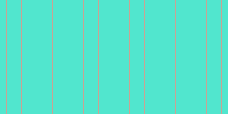 #18debf (75%), #caa393 vertical lines, two pixels wide, fifty-two pixels apart