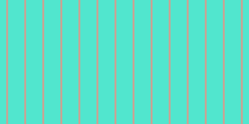 #18debf (75%), #caa393 vertical lines, six pixels wide, fifty-two pixels apart
