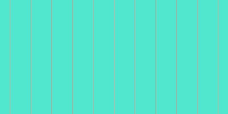 #18debf (75%), #caa393 vertical lines, two pixels wide, seventy-one pixels apart