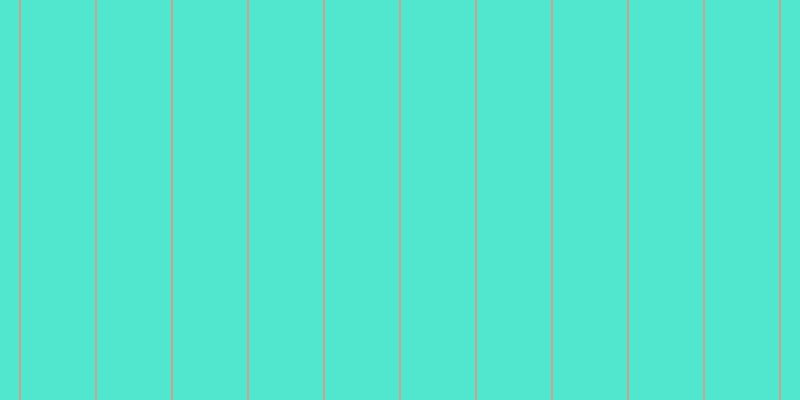 #18debf (75%), #caa393 vertical lines, two pixels wide, seventy-four pixels apart
