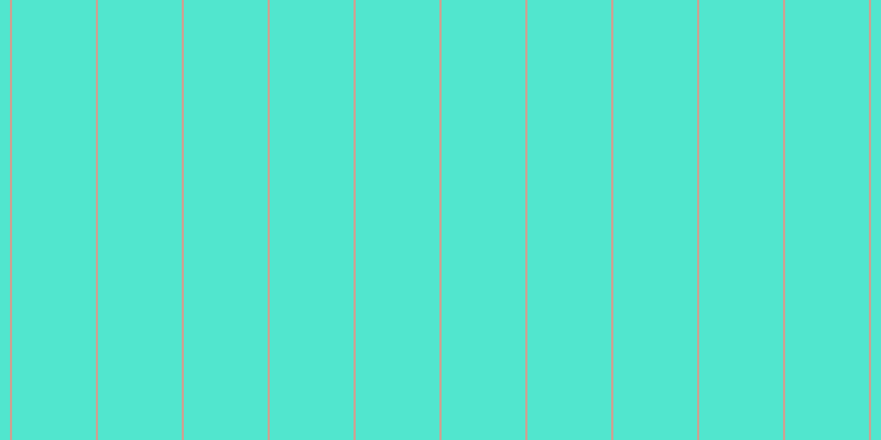 #18debf (75%), #caa393 vertical lines, two pixels wide, seventy-six pixels apart