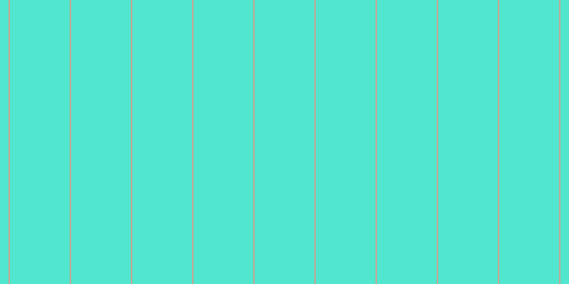 #18debf (75%), #caa393 vertical lines, two pixels wide, eighty-four pixels apart