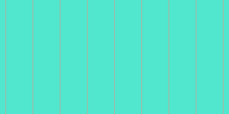 #18debf (75%), #caa393 vertical lines, two pixels wide, ninety-three pixels apart