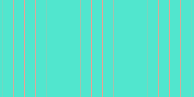 #18debf (75%), #eba393 vertical lines, two pixels wide, forty-four pixels apart