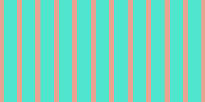 #18debf (75%), #eba393 vertical lines, twenty pixels wide, fifty-two pixels apart