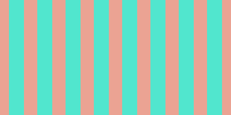 #18debf (75%), #eba393 vertical lines, forty-six pixels wide, fifty-two pixels apart