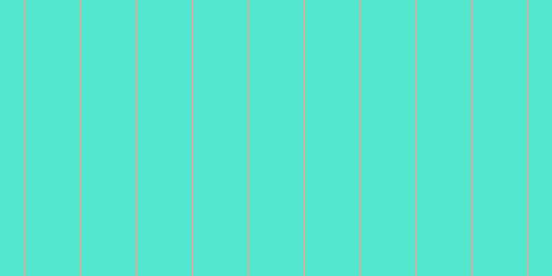 #18debf (75%), #eba393 vertical lines, two pixels wide, seventy-nine pixels apart