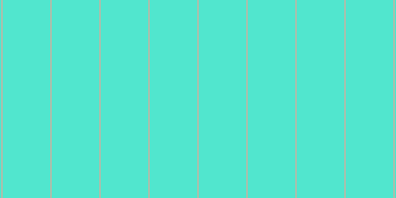 #18debf (75%), #eba393 vertical lines, two pixels wide, ninety-seven pixels apart